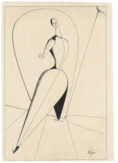 Tanssija tekijältä Oskar Schlemmer