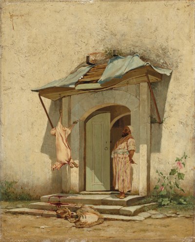 Ottomaanien teurastaja, 1878 tekijältä Osman Hamdi Bey