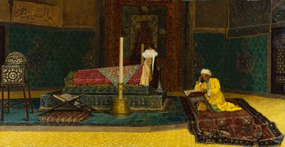 Mahometin haudassa tekijältä Osman Pacha Zadeh Hamdy Bey