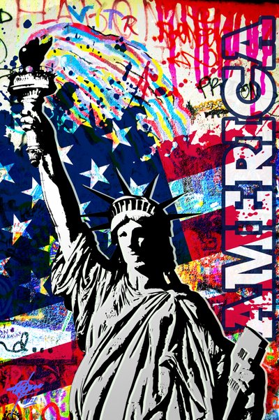 American Liberty Graffiti tekijältä Osvaldo Russo