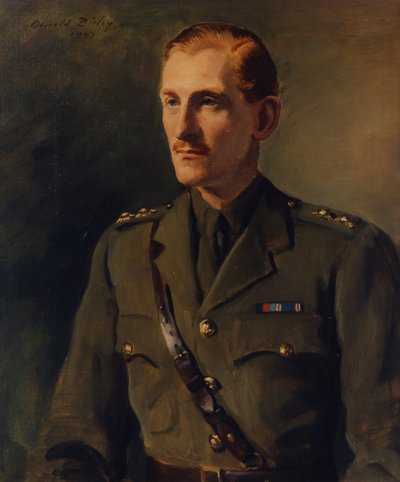 Northumberlandin yhdeksännen herttuan muotokuva tekijältä Oswald Hornby Joseph Birley