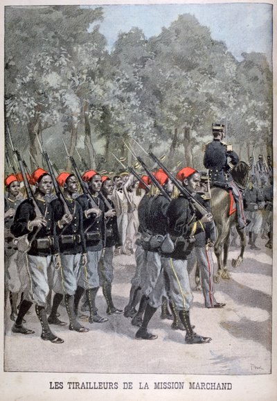Riflemen, Ranska, 1899 tekijältä Oswaldo Tofani