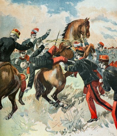 Kenraali Theophile Ferronin kuolema tekijältä Oswaldo Tofani