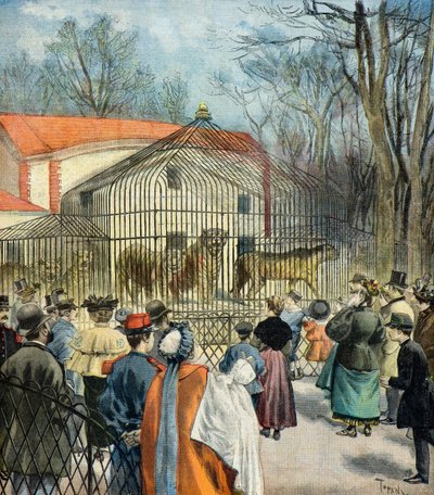 Jardin des Plantesin uusi fauve-rotunda tekijältä Oswaldo Tofani