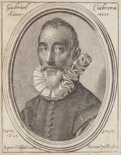 Gabriello Chiabrera tekijältä Ottavio Leoni