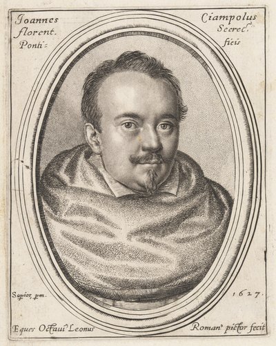 Giovanni Ciampoli, paavin sihteeri tekijältä Ottavio Leoni