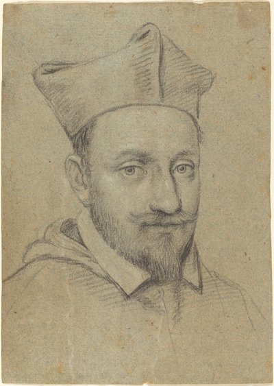 Kardinaalin muotokuva (Alessandro Peretti Montalto?) tekijältä Ottavio Leoni