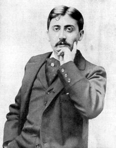 Marcel Proust, ranskalainen intellektuelli, kirjailija, esseisti ja kriitikko, 1800-luvun loppu - 1900-luvun alku. tekijältä Otto