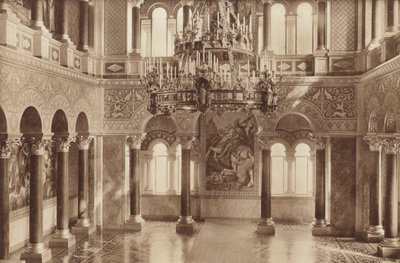 Baijerin kuninkaiden linna Neuschwanstein, Thronhall tekijältä Otto Ballerstedt