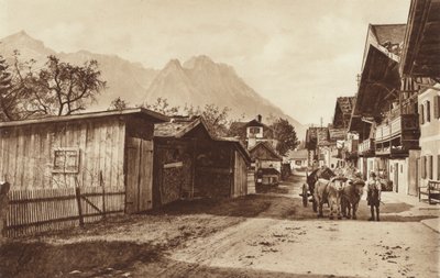 Keväällä Road Garmischissa tekijältä Otto Ballerstedt