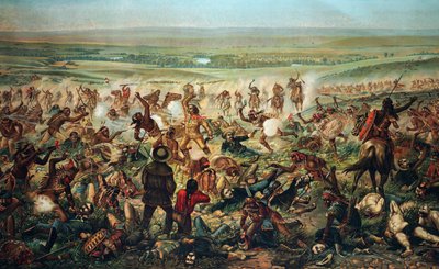 Custerin viimeinen kanta. Suuri Sioux-sota 1876. tekijältä Otto Becker