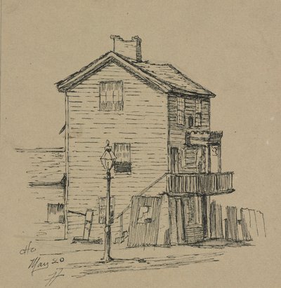 Vanha talo, Cleveland. tekijältä Otto H. Bacher