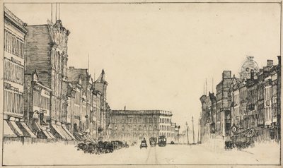 Keskusta, Cleveland. tekijältä Otto H. Bacher