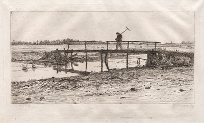 Footbridge, Worth, 1879. tekijältä Otto H. Bacher