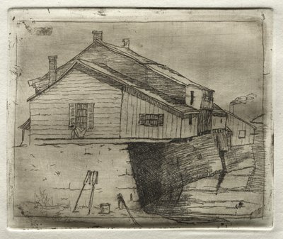 Talo veden päällä, 1878. tekijältä Otto H. Bacher