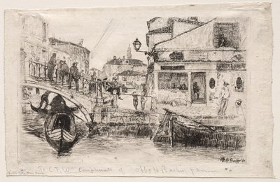 Ponte Tolentine, 1880. tekijältä Otto H. Bacher