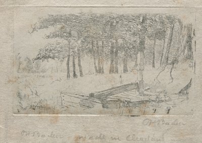 Luonnos luonnosta, 1879. tekijältä Otto H. Bacher