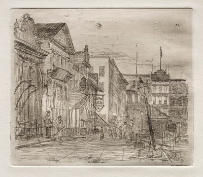 Southwest Corner, Public Square, Cleveland, 1878. tekijältä Otto H. Bacher