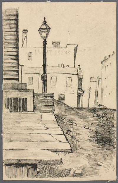 Street Scene, Cleveland. tekijältä Otto H. Bacher
