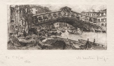 Rialto, Venetsia tekijältä Otto H. Bacher