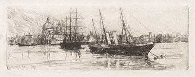 Two Boats, Venetsia, 1880. tekijältä Otto H. Bacher