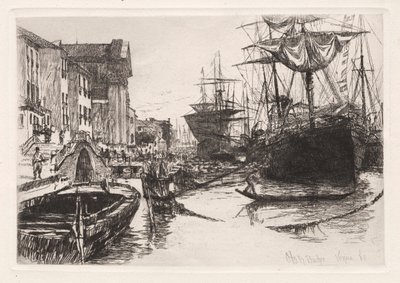 Venetsia, 1880. tekijältä Otto H. Bacher