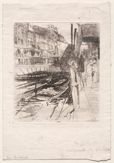 Via Garibaldi, 1800-luvun loppu - 1900-luvun alku. tekijältä Otto H. Bacher