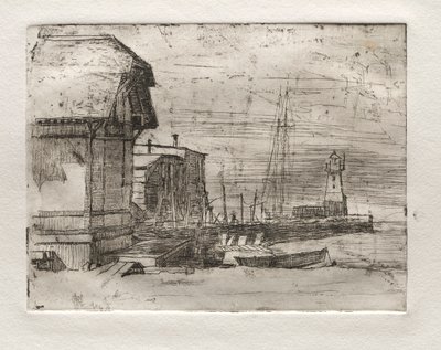West Pier, 1878. tekijältä Otto H. Bacher
