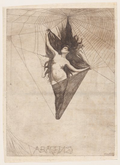 Arachne, 1884, 1884. tekijältä Otto Henry Bacher