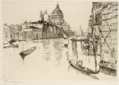 Grand Canal, Venetsia tekijältä Otto Henry Bacher