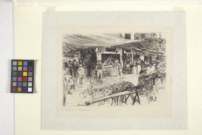 Mercato Vecchio, Firenze tekijältä Otto Henry Bacher