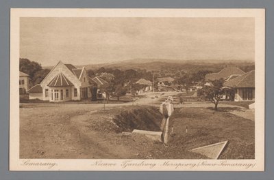 semarang. Uusi Tjandiweg-Merapiweg. (Uusi Semarang) tekijältä Otto Hisgen