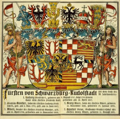 Schwarzburg-Rudolstadtin prinssi tekijältä Otto Hupp