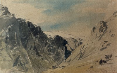 Vuoristopiirrokset tekijältä Otto Ludvig Sinding