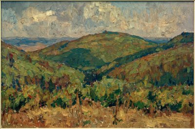 Berglandschaft tekijältä Otto Ubbelohde