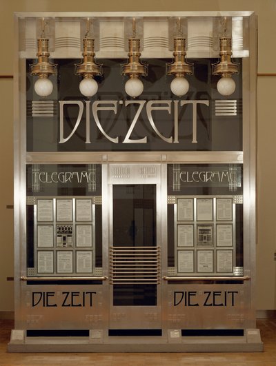 Depeschenbuero Die Zeit ... tekijältä Otto Wagner