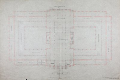 Hanke "House of Art MCM-MM" varten tekijältä Otto Wagner