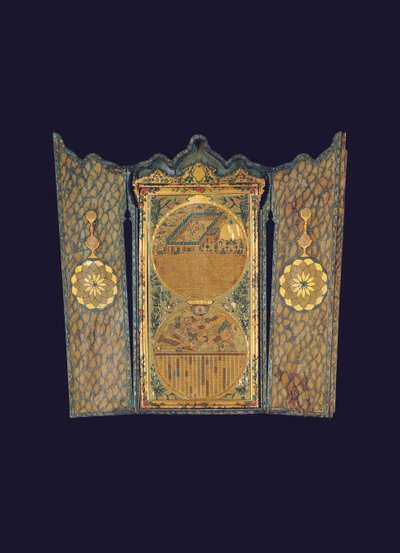 Qibla-kompassi, Konstantinopoli tekijältä Ottoman School