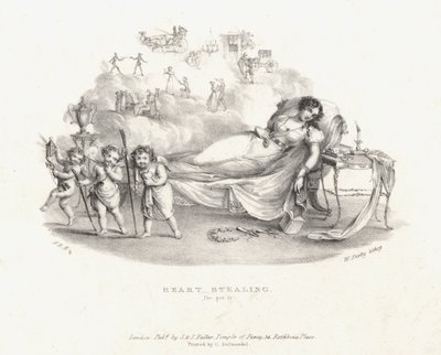 Sydämen varastaminen. Minulla on se (litho) tekijältä Owen (attr.to) Jones