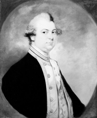 Kapteeni Constantine John Phipps (1744-1792), noin 1779 (öljy kankaalle). tekijältä Ozias Humphry