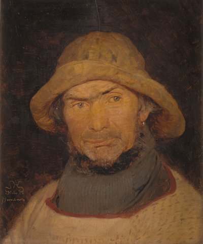 Muotokuva Hornbækin kalastajasta tekijältä Peder Severin Krøyer
