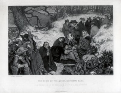 Kuningatar Henrietta Marian vaara, 1800-luku tekijältä P. Lightfoot