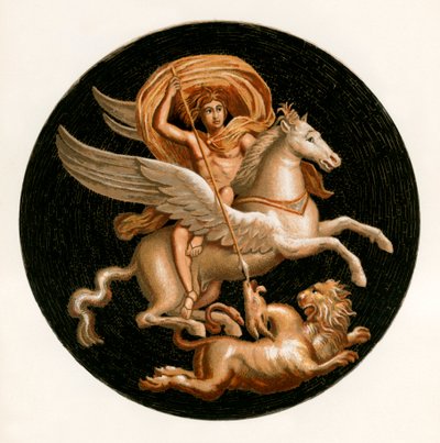 Bellerophon tappaa Chimeran tekijältä P. Sellier