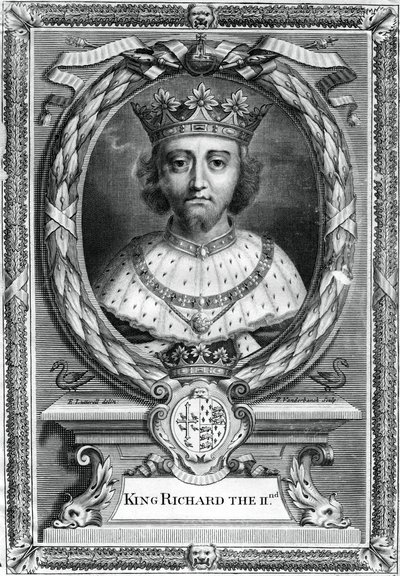 Richard II, Englannin kuningas. tekijältä P. Vanderbanck