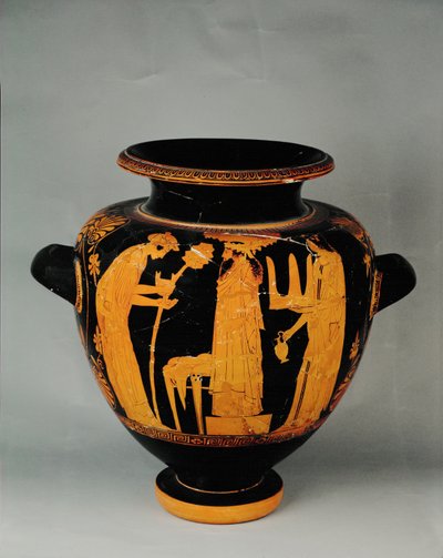Dionysos-festivaali kahden naispuolisen akolyytin kanssa ... tekijältä Painter Eupolis