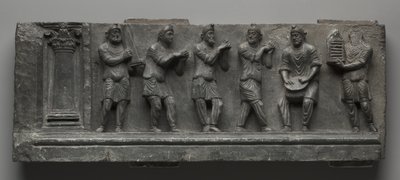 Bachlanian hätäapu, Pakistan, Gandhara, Buner Area, Varhainen Kushan-kausi (Ad 1-320) (liuske) tekijältä Pakistani School