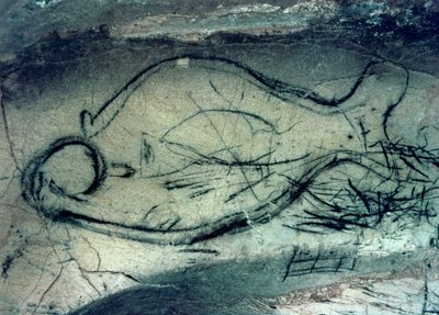 Merihahmo, paleoliittikausi (n. 40000-12000 eKr.) (kuva) tekijältä Paleolithic Paleolithic