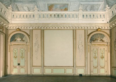Näkymä seinävaatehuoneeseen, Villa Reale, Monza, Lombardia, Italia, Italia tekijältä Pandolfo Reschi