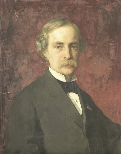 Johann Wilhelm Kaiser (1813-1900). Graafikko, kaiverruskoulun ja Rijksmuseumin johtaja tekijältä Pantaleon Szyndler