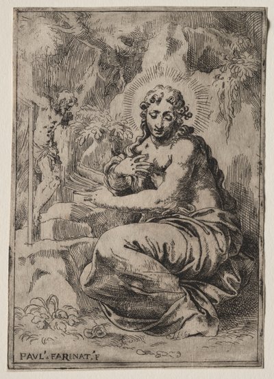 Magdalena, 1500-luvun loppu. tekijältä Paolo Farinati